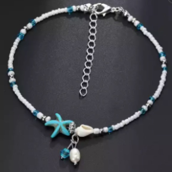 ♨️Beautiful Starfish Shell Beach Anklet♨️ - Picture 3 of 5